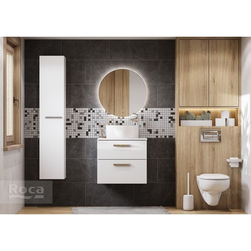 Зеркало Roca Luna 60 см с LED подсветкой / ZRU9307557