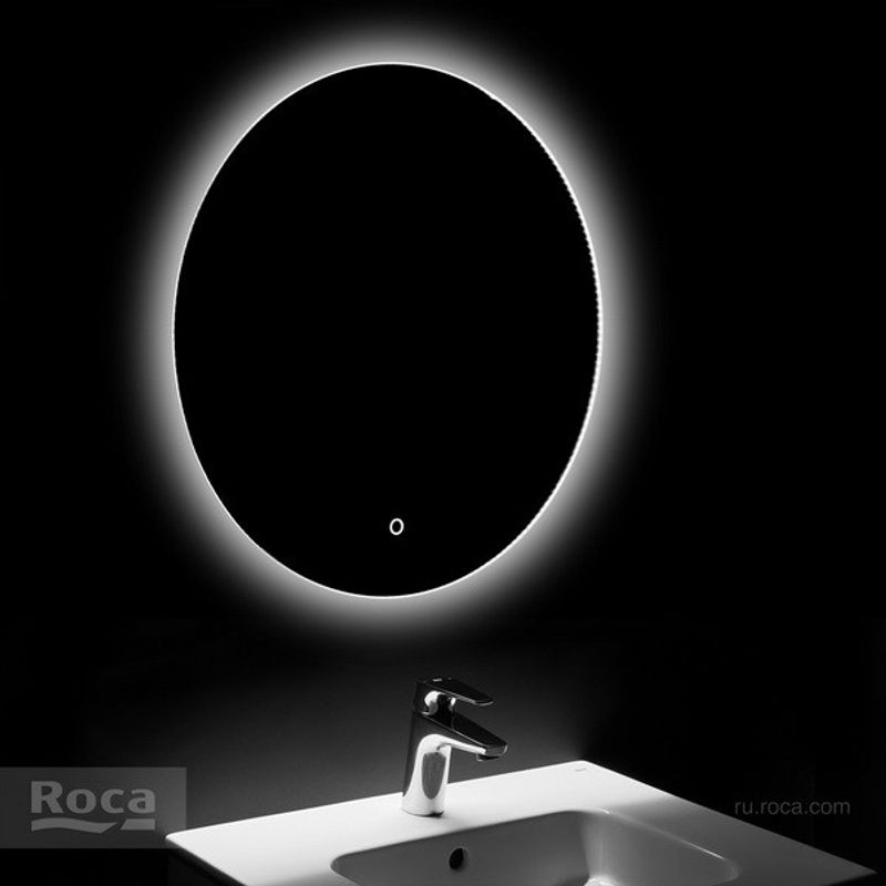 Зеркало Roca Luna 60 см с LED подсветкой / ZRU9307557